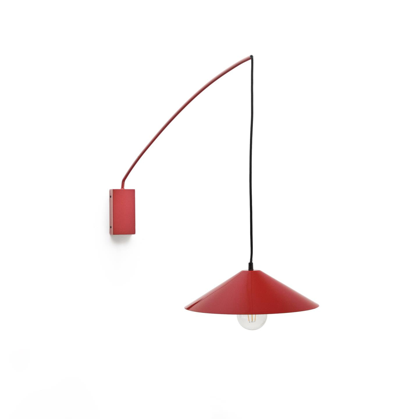 Kave Home Wandlamp Kally Draaibaar - Rood