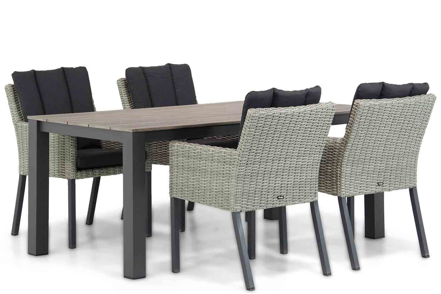 Garden Collections Oxbow/Valley 180 cm dining tuinset 5-delig