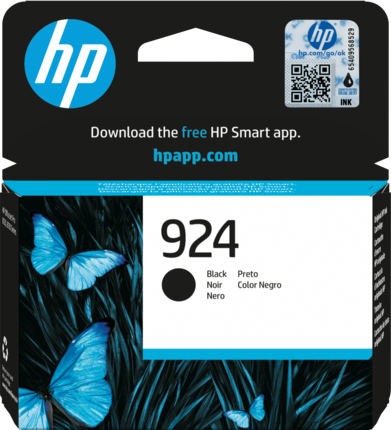 HP 924 Cartridge Zwart