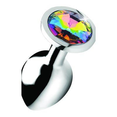 XR Brands Rainbow Prism - Butt Plug - Medium