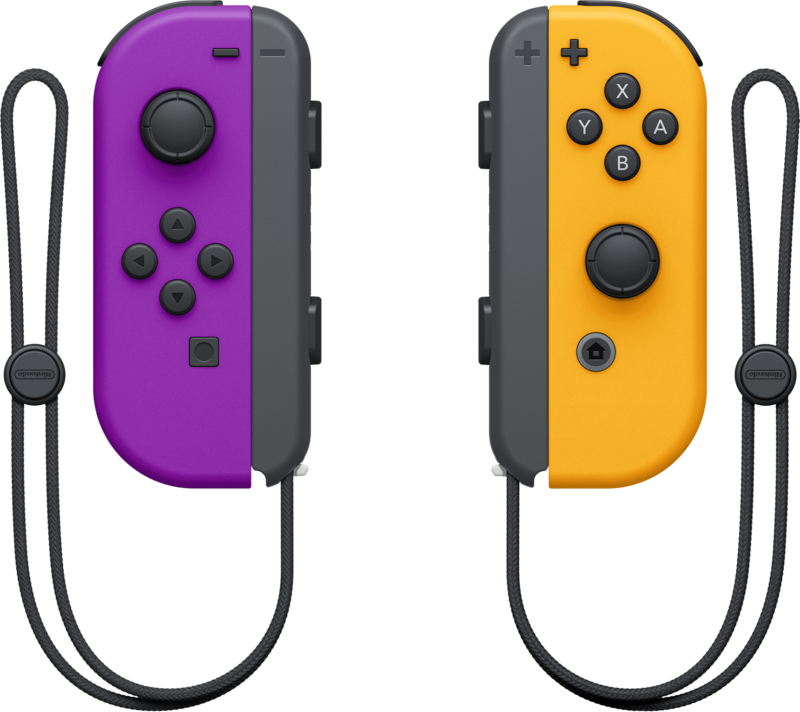 Nintendo Switch Joy-Con set Neon Paars/Neon Oranje