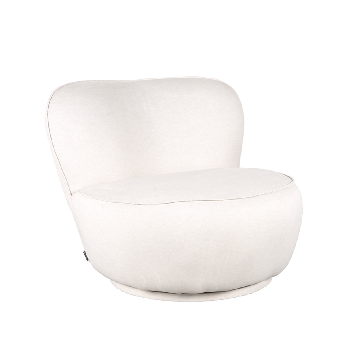 LABEL51 Fauteuil Bunny - Crème - Microfiber