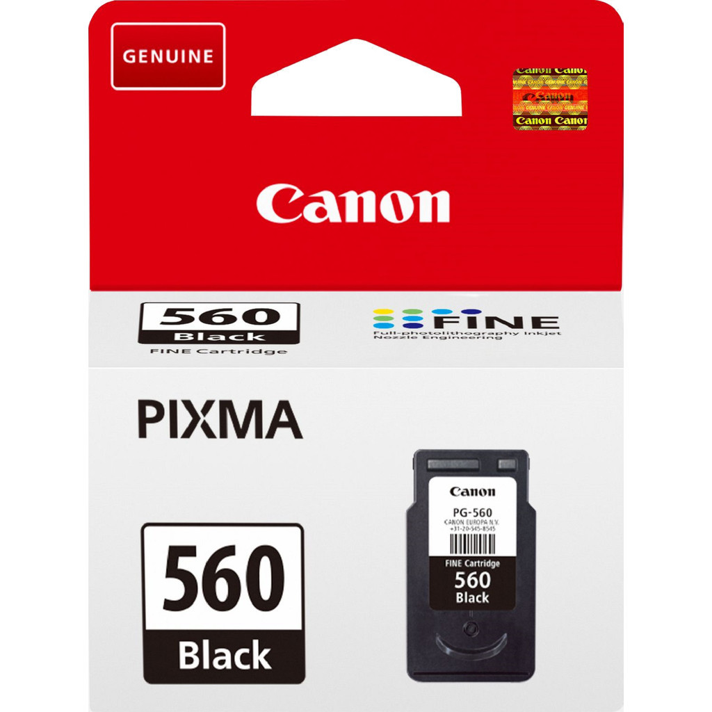 Canon PG-560 Cartridge Zwart