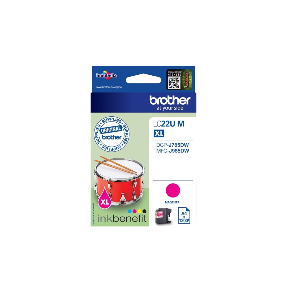 Brother LC-22UM Inkt Paars