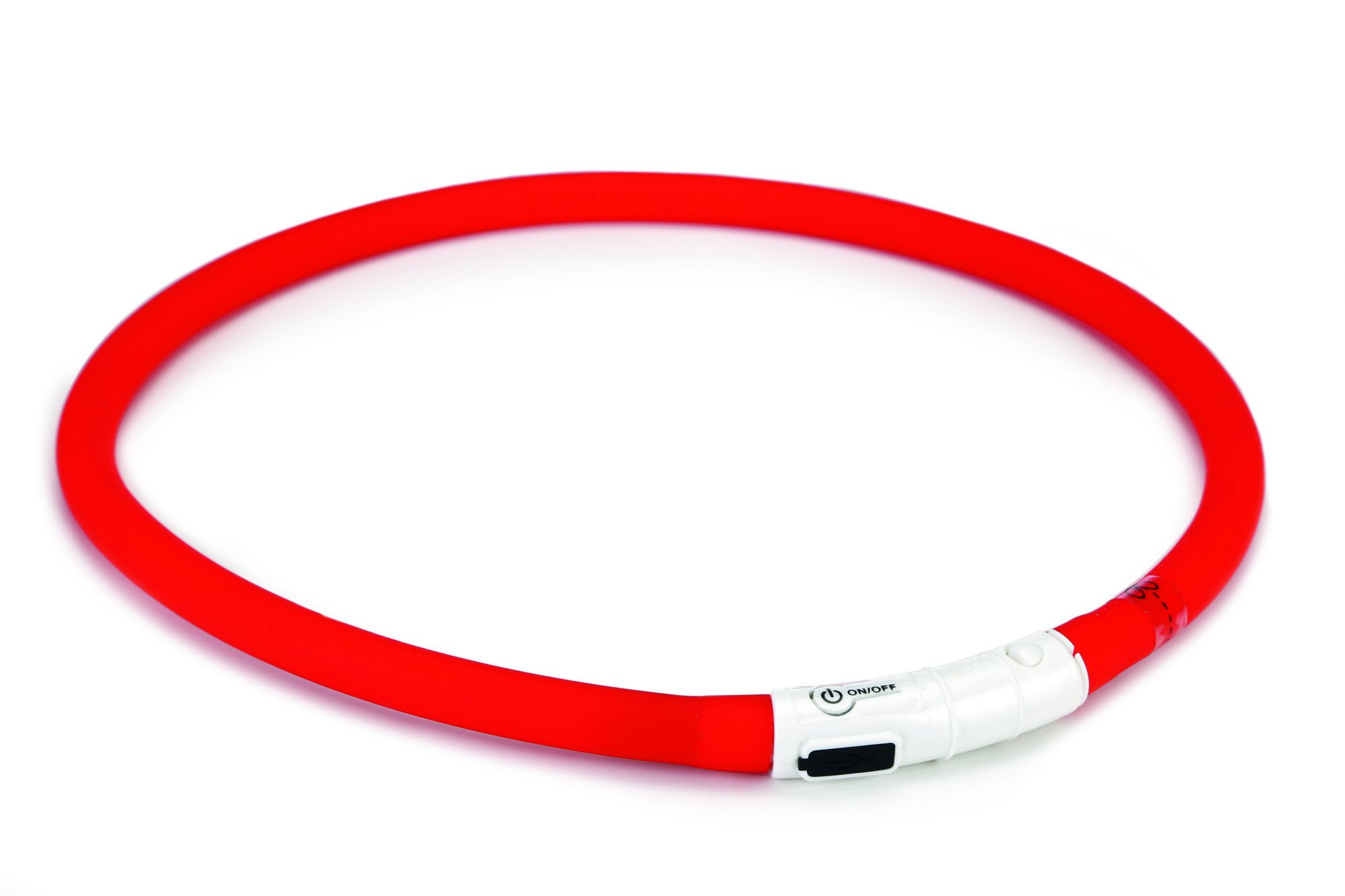 Safety Gear Halsband+USB Dogini Rood 70 cm