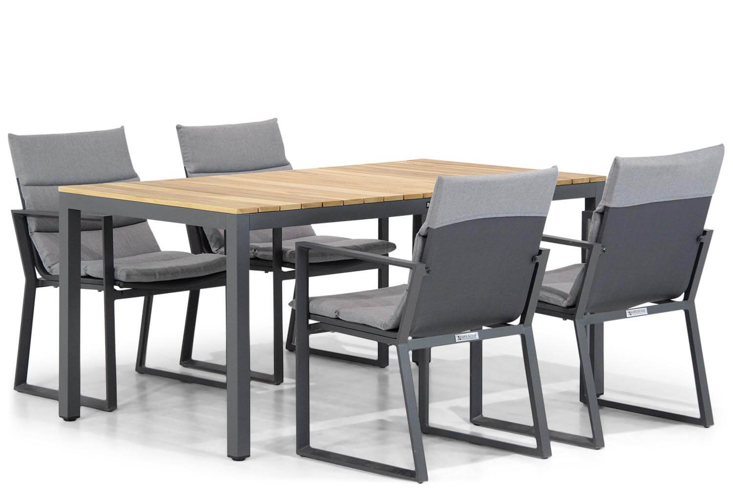 Lifestyle Treviso/Mazzarino 160 cm dining tuinset 5-delig