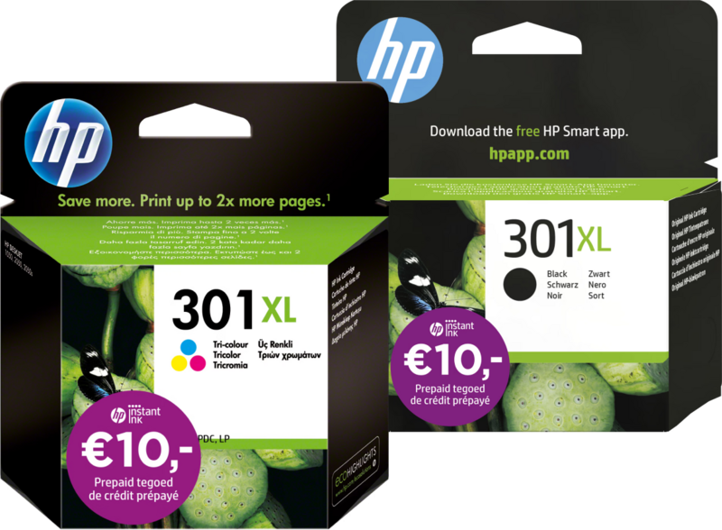 HP 301XL Cartridge Combo pack