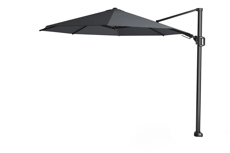 Platinum | Zweefparasol Challenger T² Ø350 cm | Antraciet