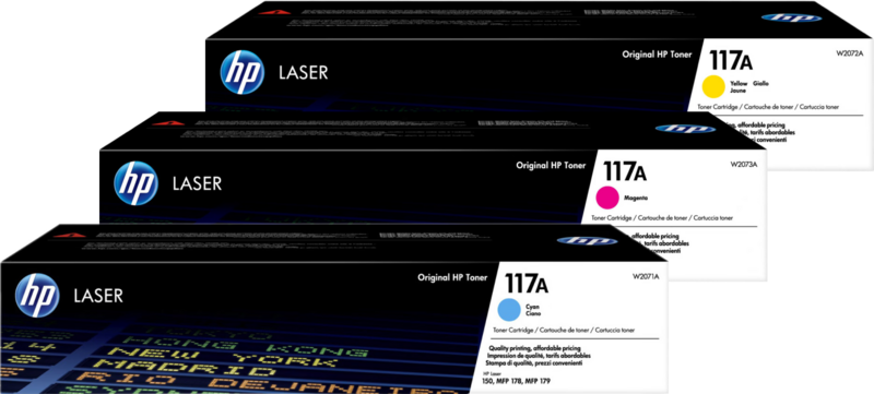 HP 117A Toner Kleuren 3-pack