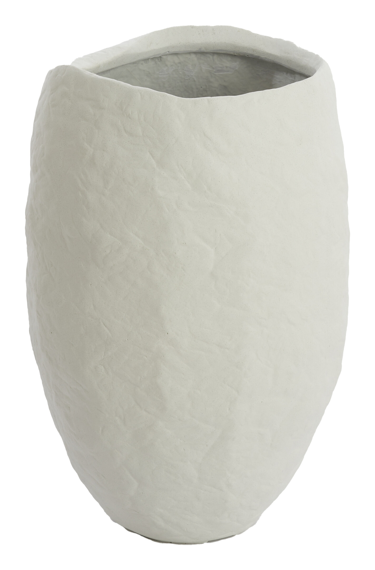 Light & Living Vaas 'Tingri' 58cm, kleur Crème