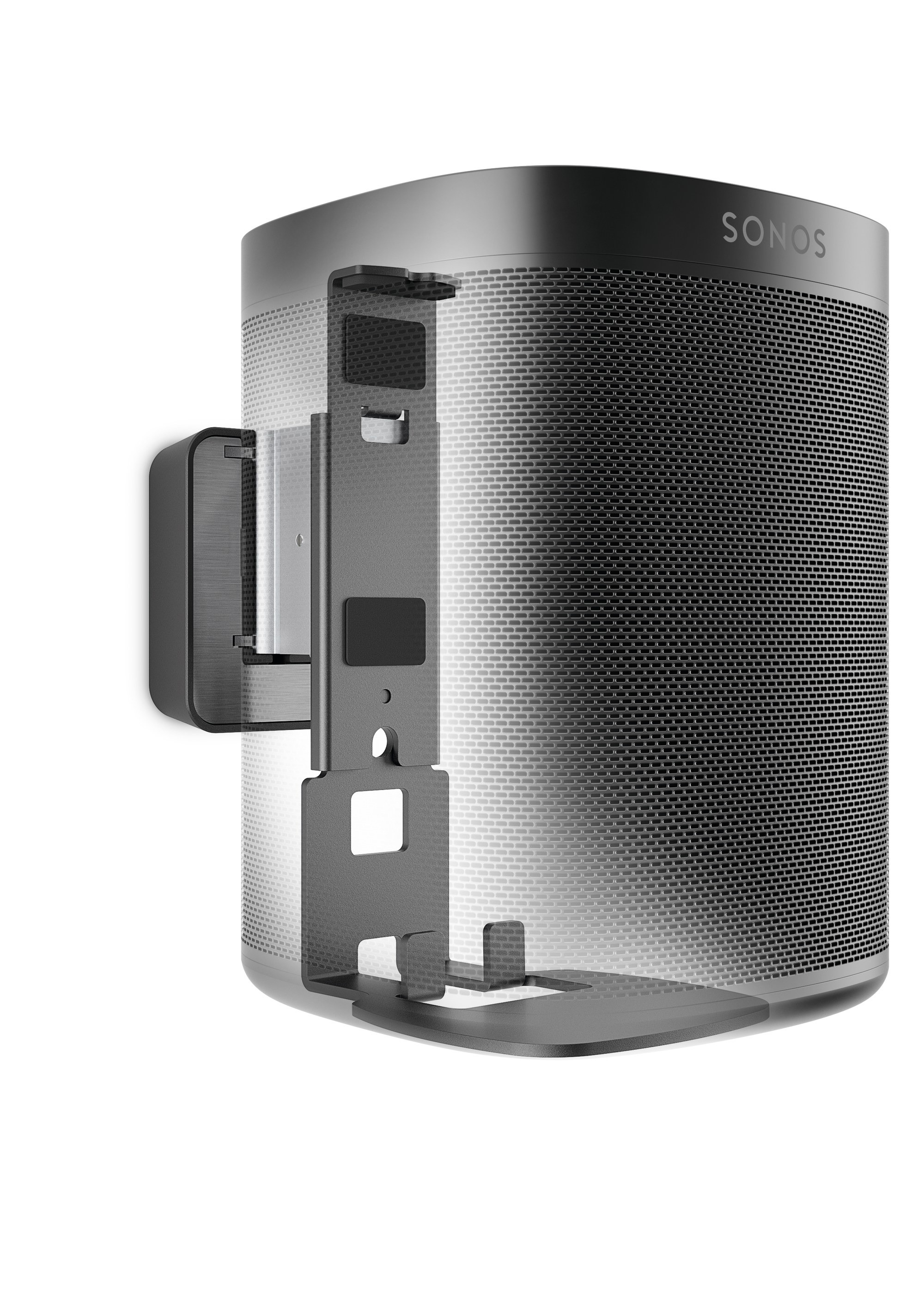 Vogels SOUND 4201 SONOS ONE (SL) & PLAY:1 Audio muurbeugel Zwart