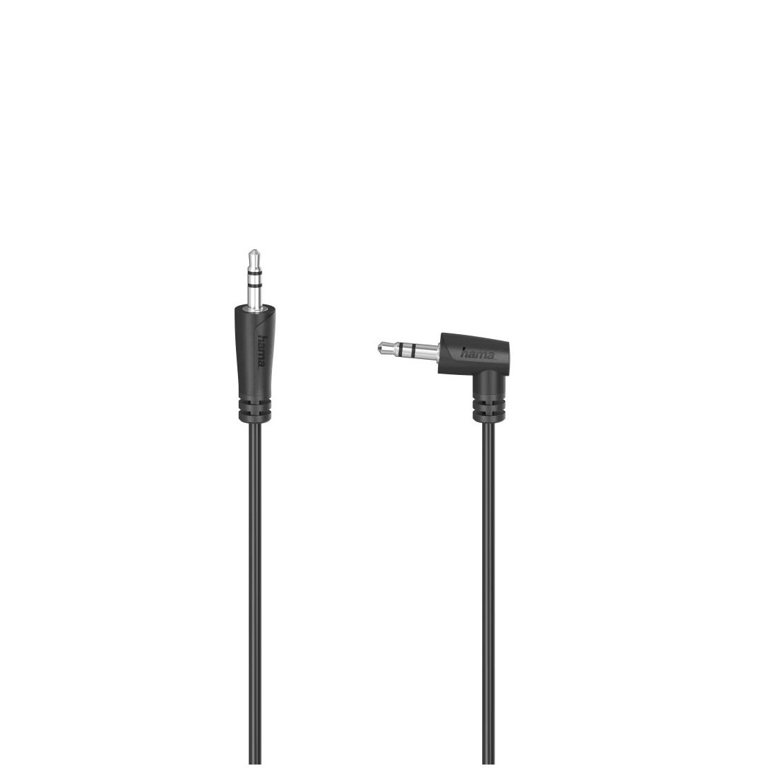 Hama AUDIOKABEL, 3,5MM JACK 90 GRADEN 3,5MM JACK, STEREO, 0,5 M Audio kabel