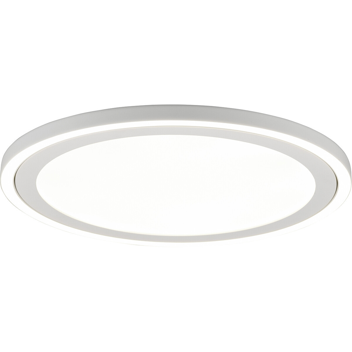 LED Plafondlamp - Plafondverlichting - Trion Coman - 29W - Natuurlijk Wit 4000K - Rond - Mat Wit - Kunststof