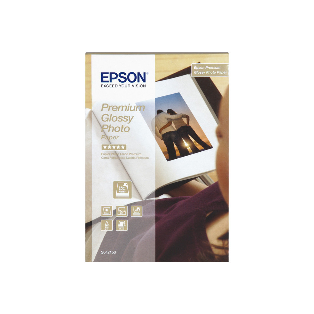 Epson Premium Glossy Fotopapier 10 x 15 (40 Vellen)