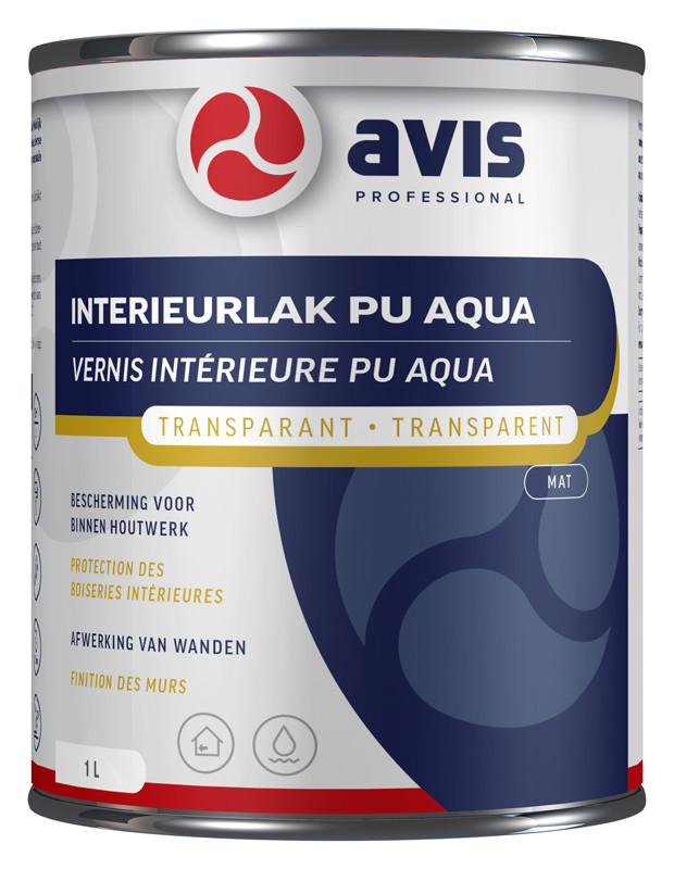 Avis Interieurlak PU Aqua Mat