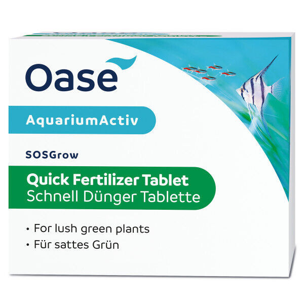 Oase SOSGrow Meststoftabletten - 20 Snelle Voedingsboost Tabletten voor Aquariumplanten