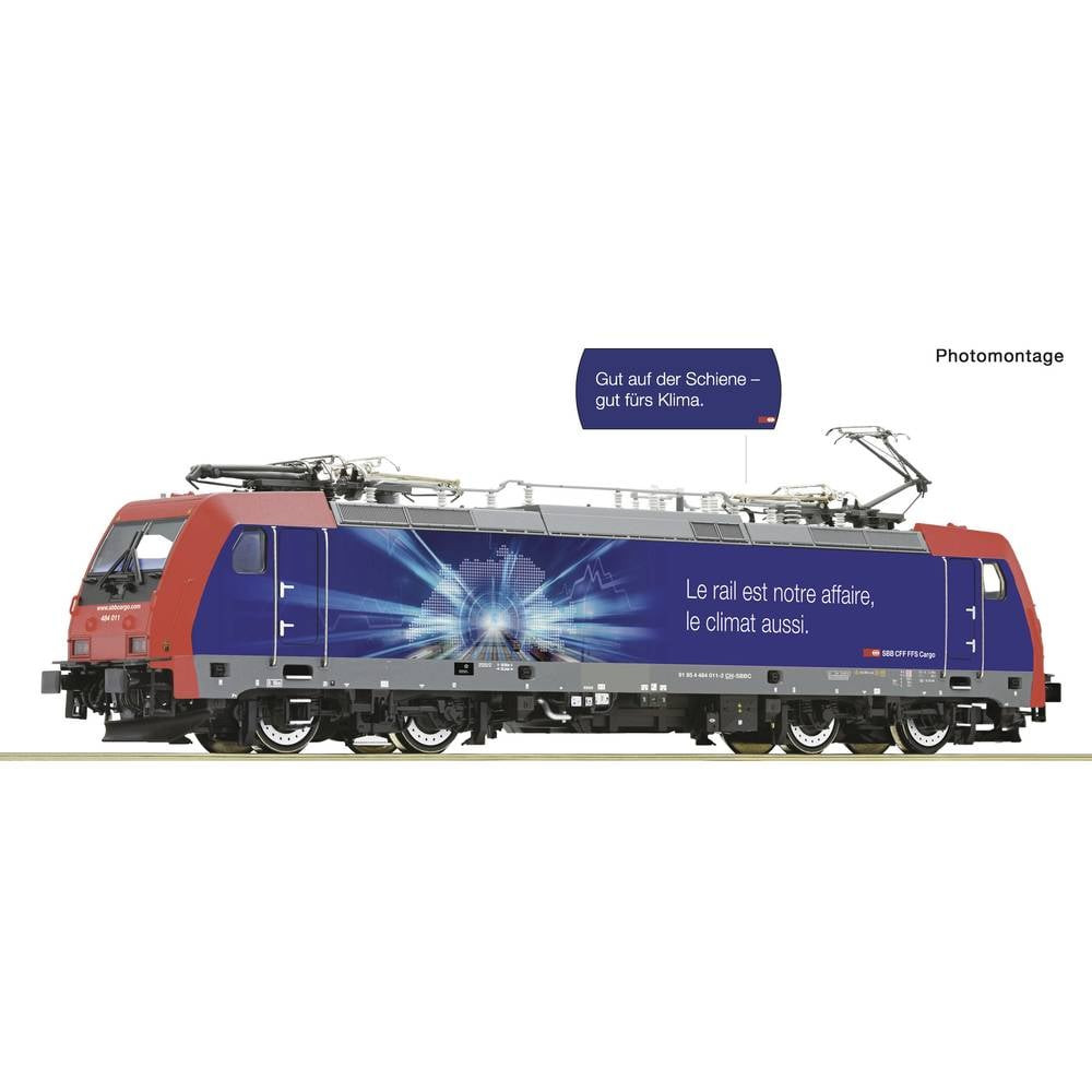 Roco 70650 H0 elektrische locomotief 484 011-2 van de SBB Cargo