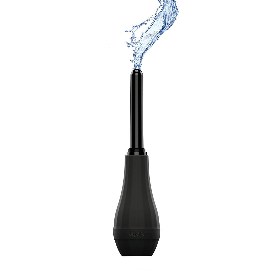 PerfectFitBrand Ergoflo Extra - Anal Shower - Black