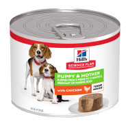 Hill&apos;s Puppy & Mother tender mousse met kip natvoer hond 12 x 200 g