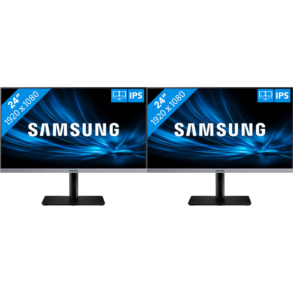 2x Samsung LS24R650