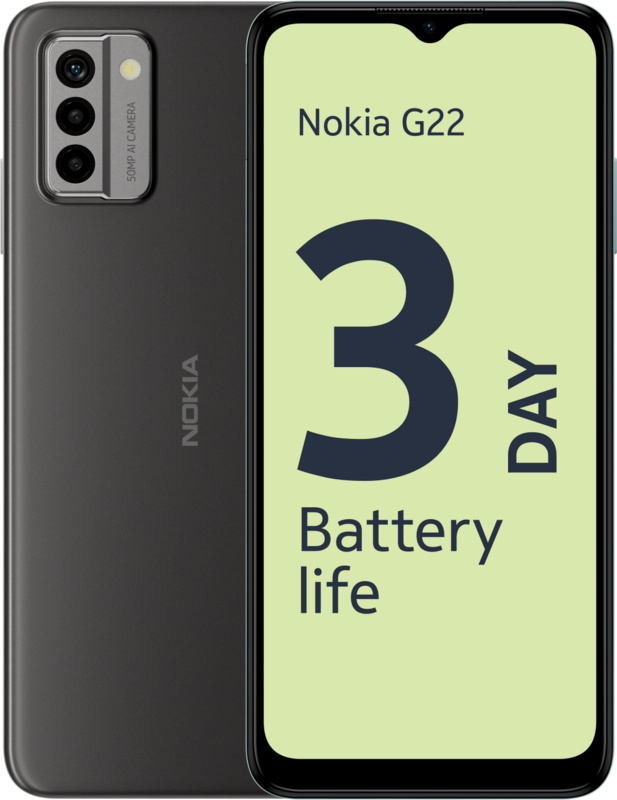 Nokia G22 256GB Grijs 4G