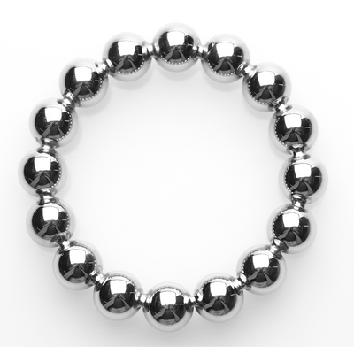 XR Brands Meridian - Cockring with Beads - M/L