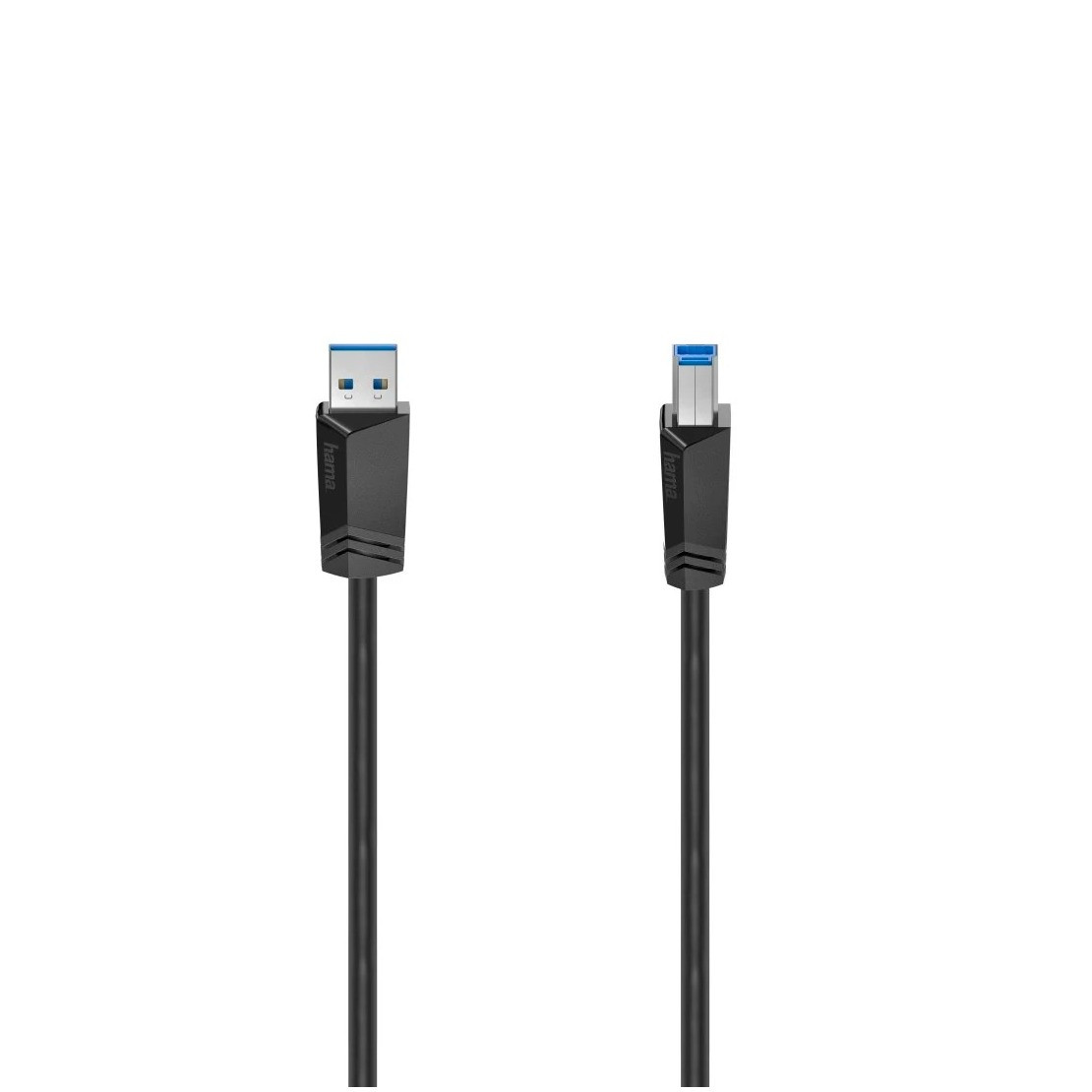 Hama USB-KABEL, USB 3.0, 5 GBIT/S, 1,50 M Kabel Zwart