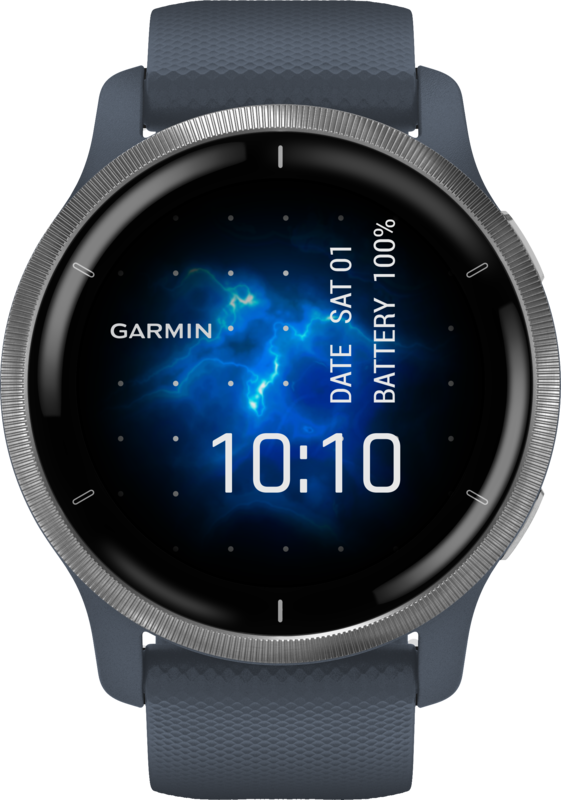 Garmin Venu 2 Zilver/Blauw