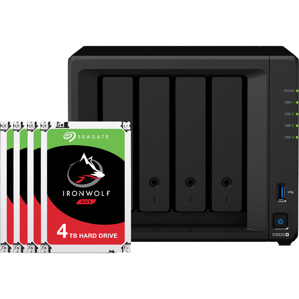 Synology DS920+ + 16TB