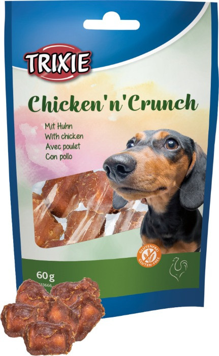 Trixie Chicken&apos;n&apos;Crunch hondensnacks 60 gram