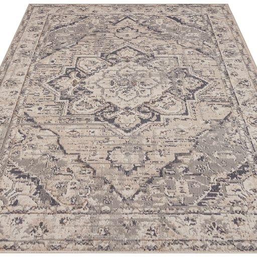 Vloerkleed Vintage Sand Grijs - Hanse Home Terrain - 240x340 cm - Rechthoek - Dekbed-Discounter.nl