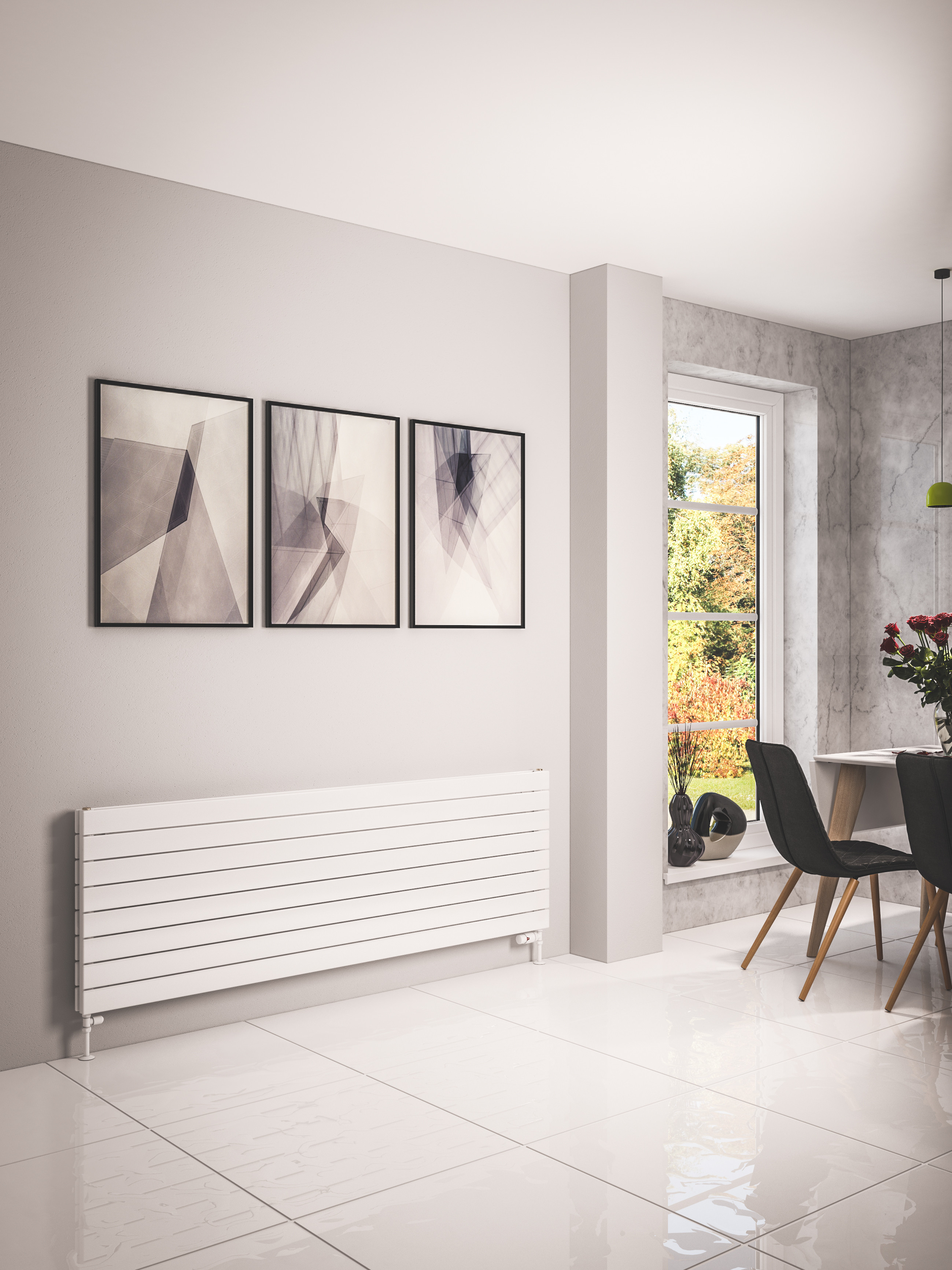 Eastbrook Addington type 20 radiator 180 x 58,8cm 2127 watt wit