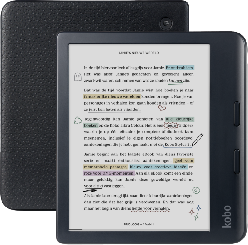 Kobo Libra Colour Zwart