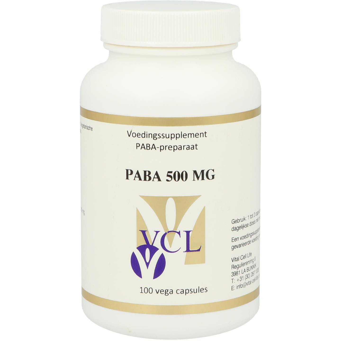 PABA 500 mg