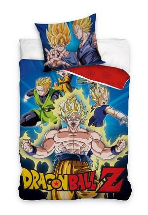 Dragon Ball Z Dekbedovertrek Sayens - 140 x 200 cm - Katoen - 60 x 70 cm