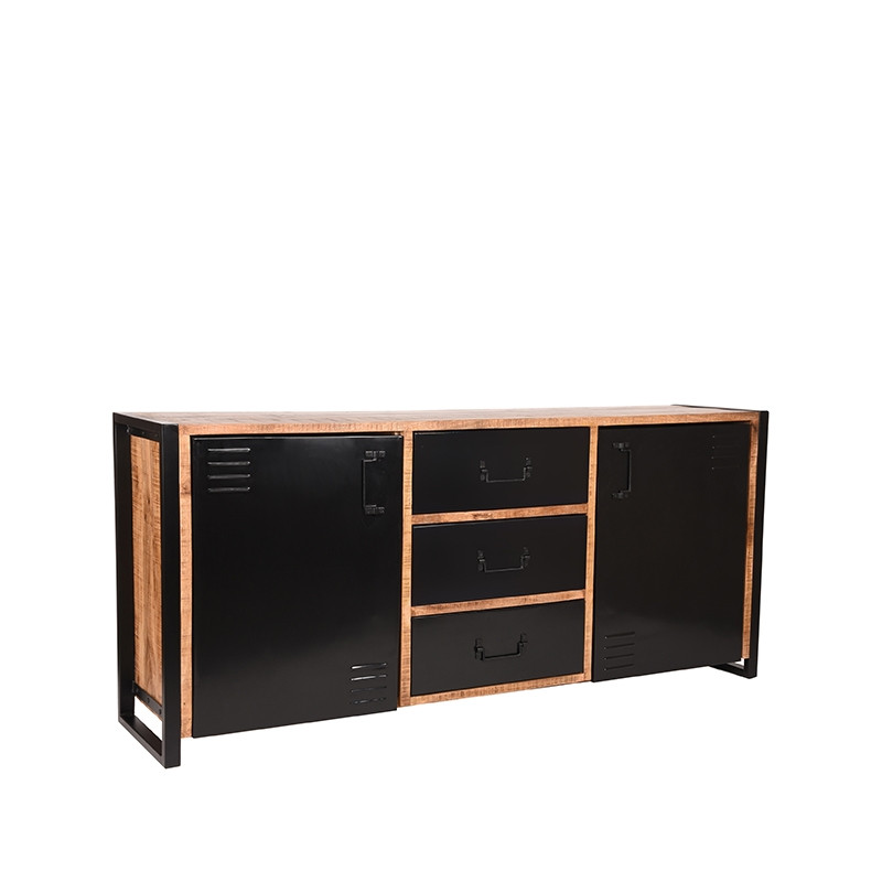 LABEL51 Dressoir Brussels - Rough - Mangohout - 190 cm