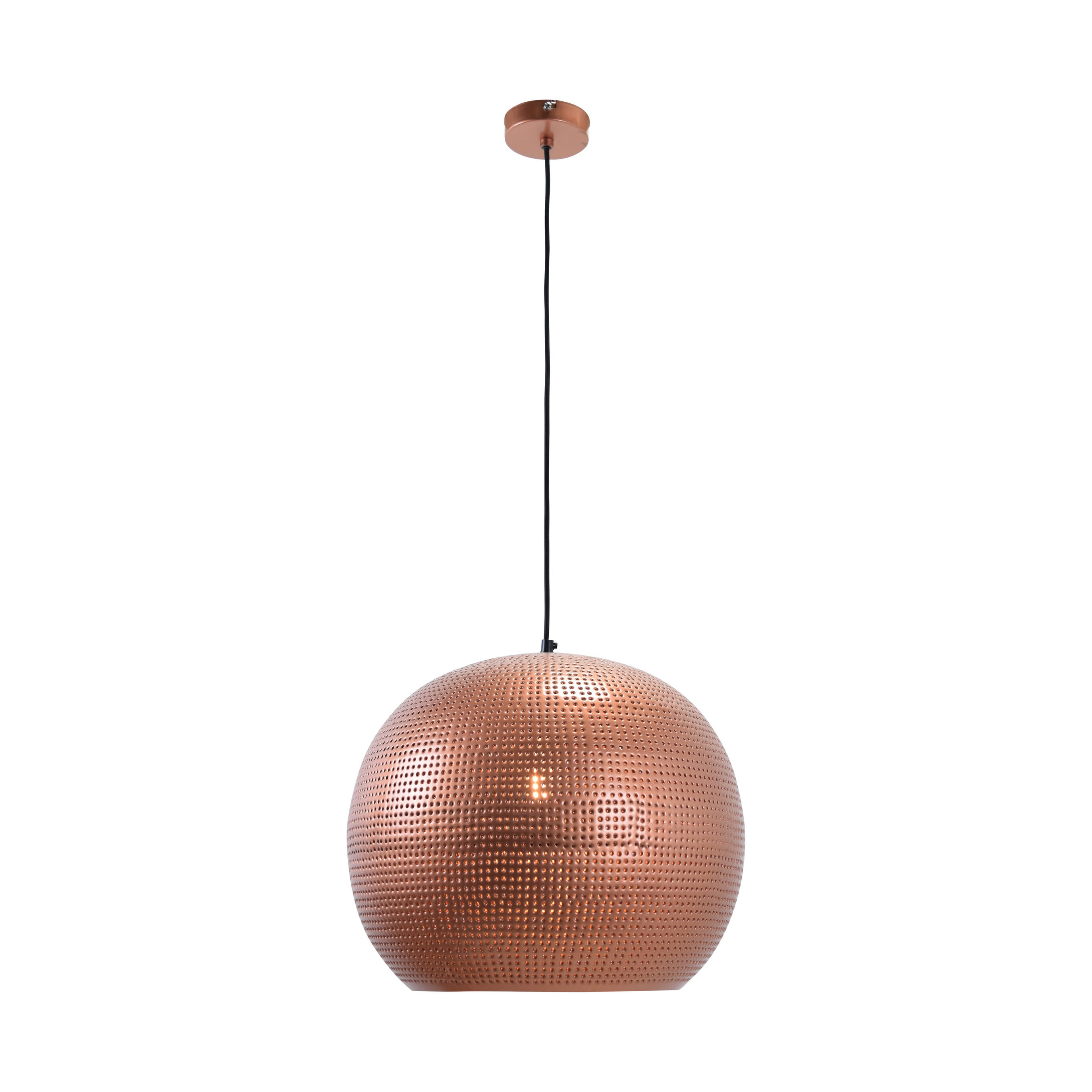 Urban Interiors hanglamp 'Spike Bol XL' Ø40cm, kleur Koper