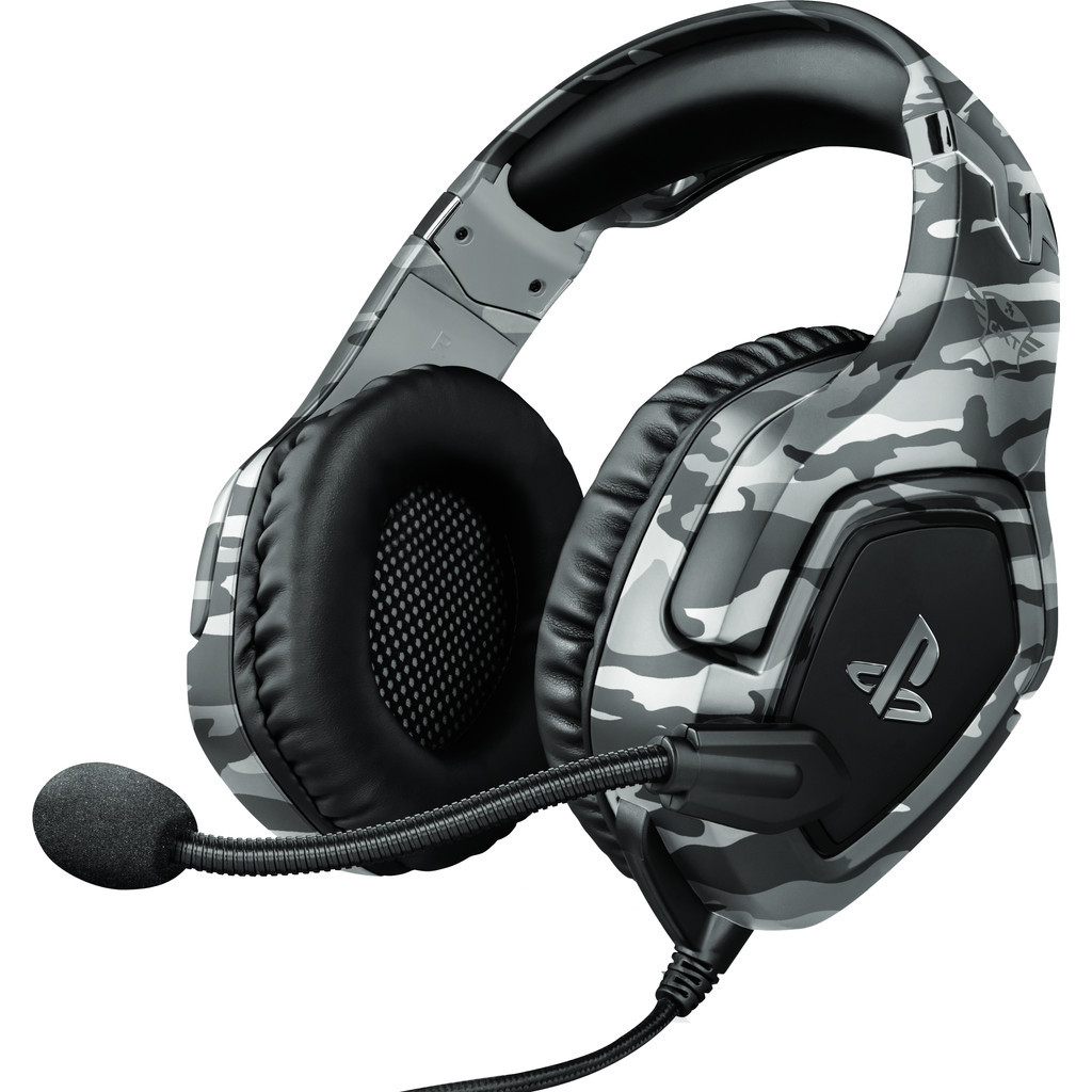 Trust GXT 488 FORZE Official Licensed - Playstation 4 en 5 Gaming Headset - Grijs