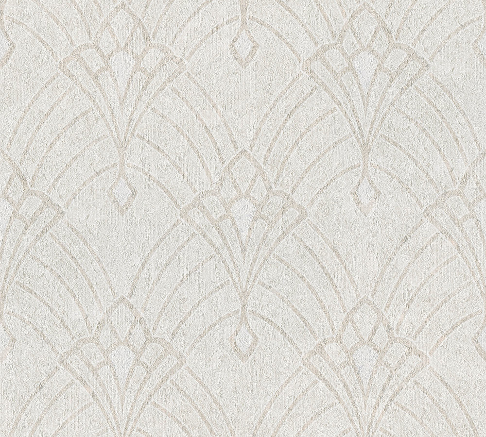 Livingwalls Mata Hari beige behang | 380943