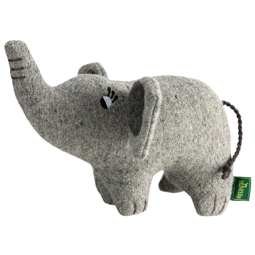 HUNTER Honden knuffel Eiby Olifant, grijs