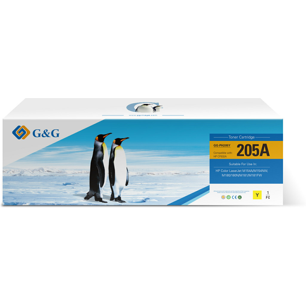 G&G 205A Toner Geel