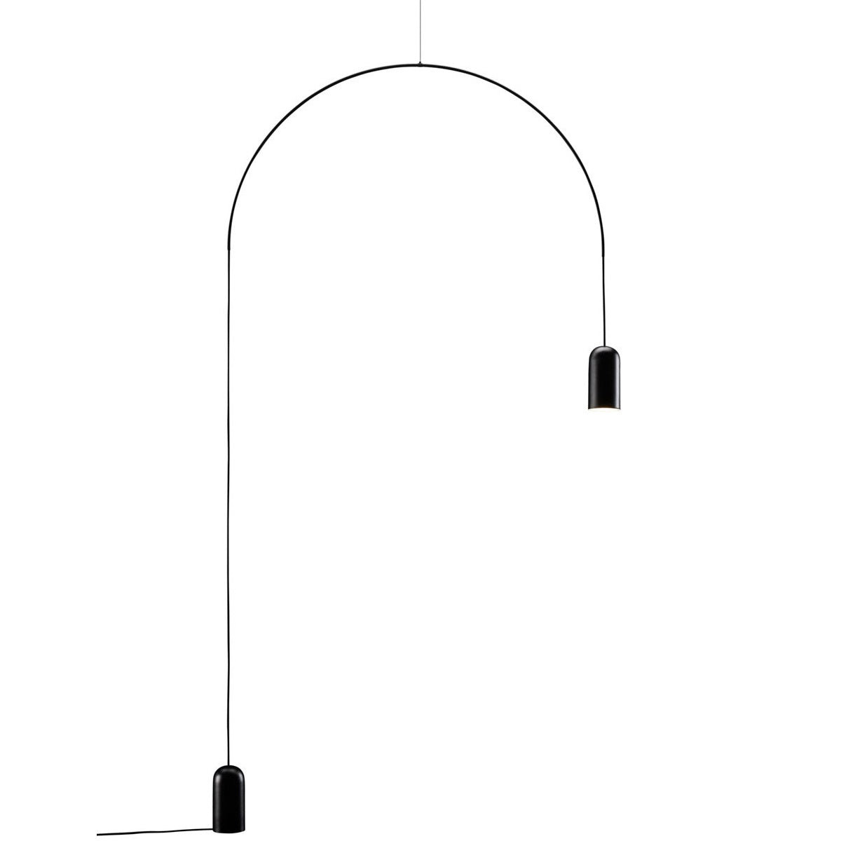 TossB - Bow XL floor Vloerlamp Zwart