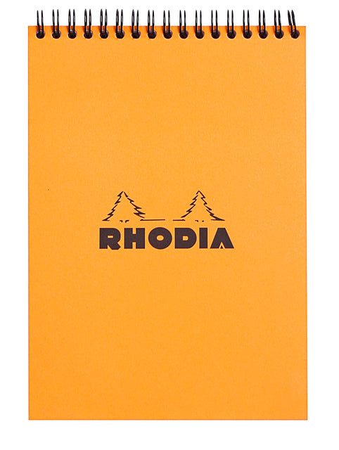 Spiraalblok rhodia a5 lijn 160pag 80gr or