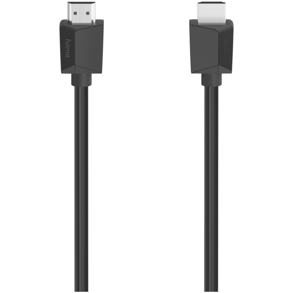 Hama High-speed HDMI-kabel, 4K, connector - connector, ethernet, 1,5 m HDMI kabel Zwart