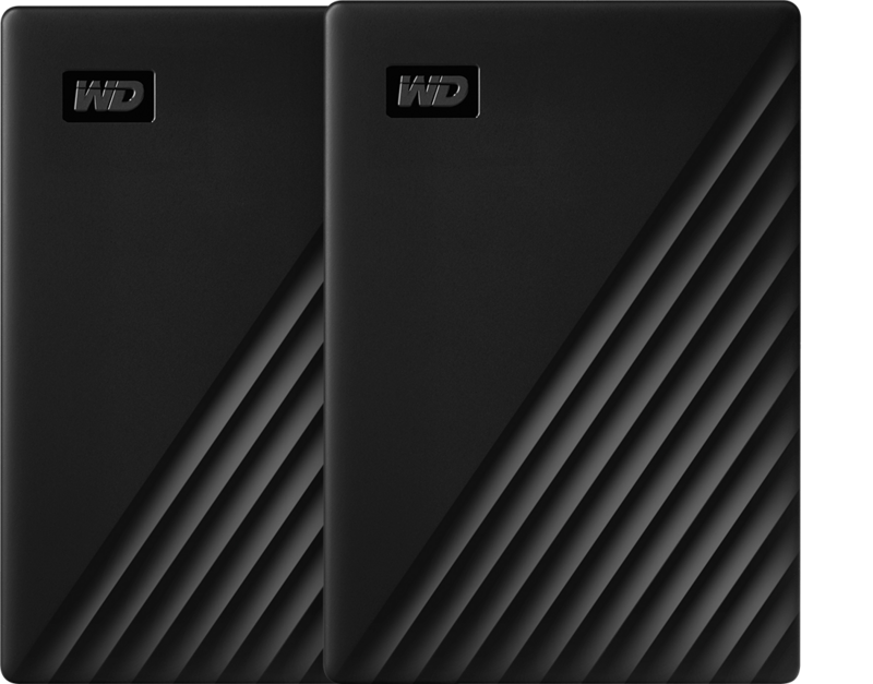 WD My Passport 2TB Black - Duo pack