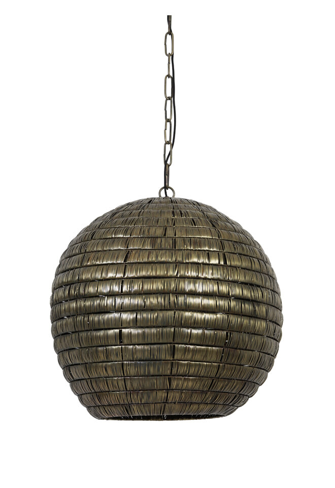 Light & Living Hanglamp 'Kymora' 55cm, kleur Antiek Brons