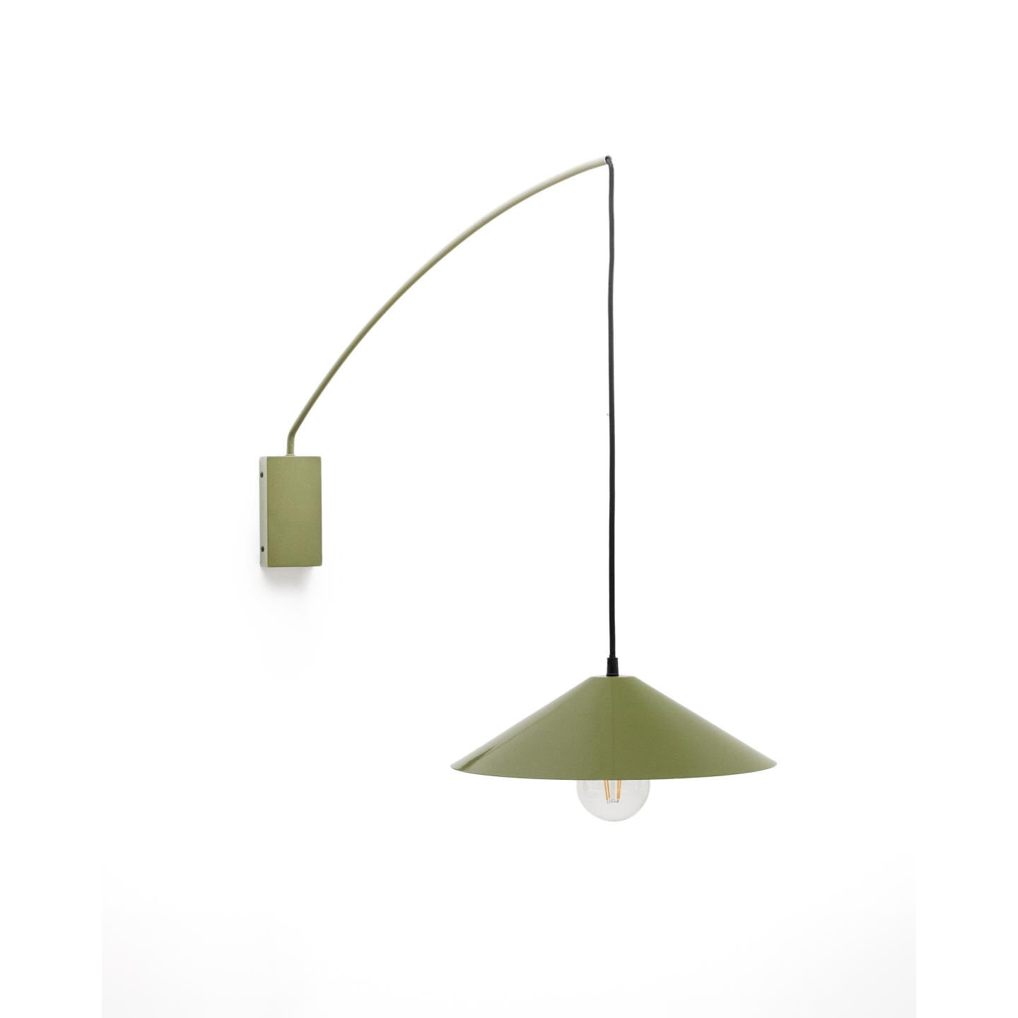 Kave Home Wandlamp Kally Draaibaar - Groen