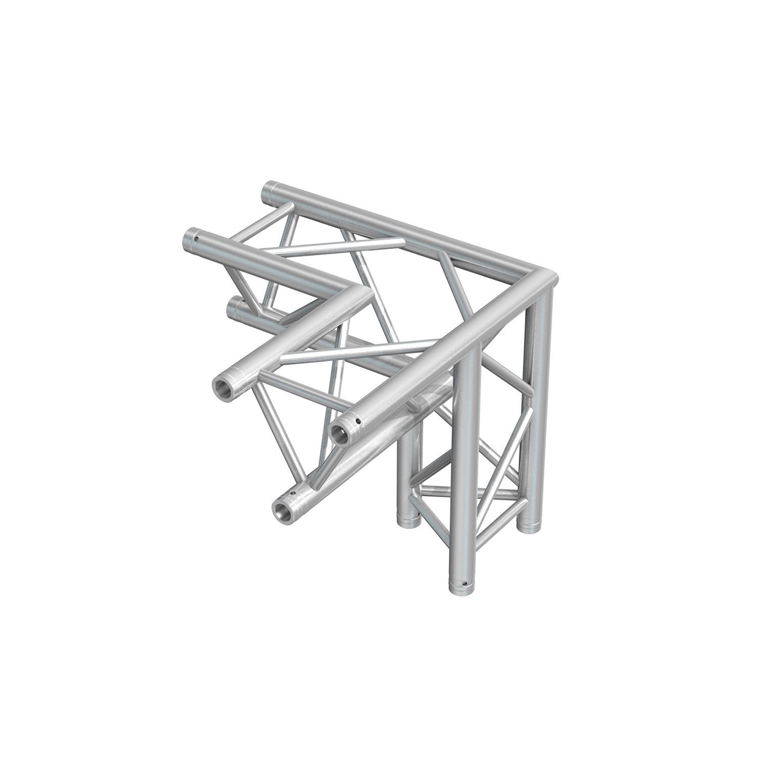 BeamZ Truss P33-C33 driehoek truss 90° 3-weg hoek - Apex down right