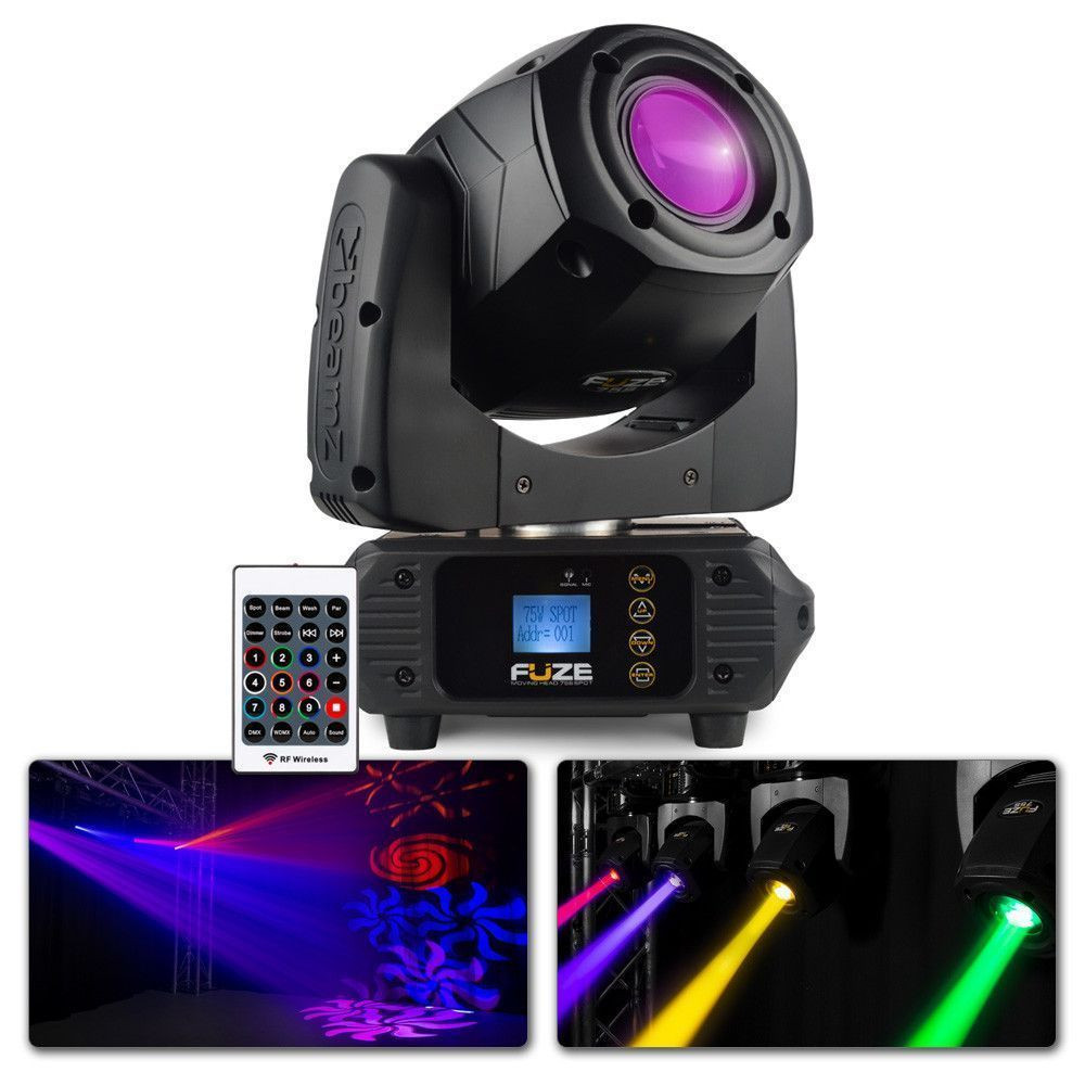 BeamZ FUZE75S Spot moving head met 75W LED