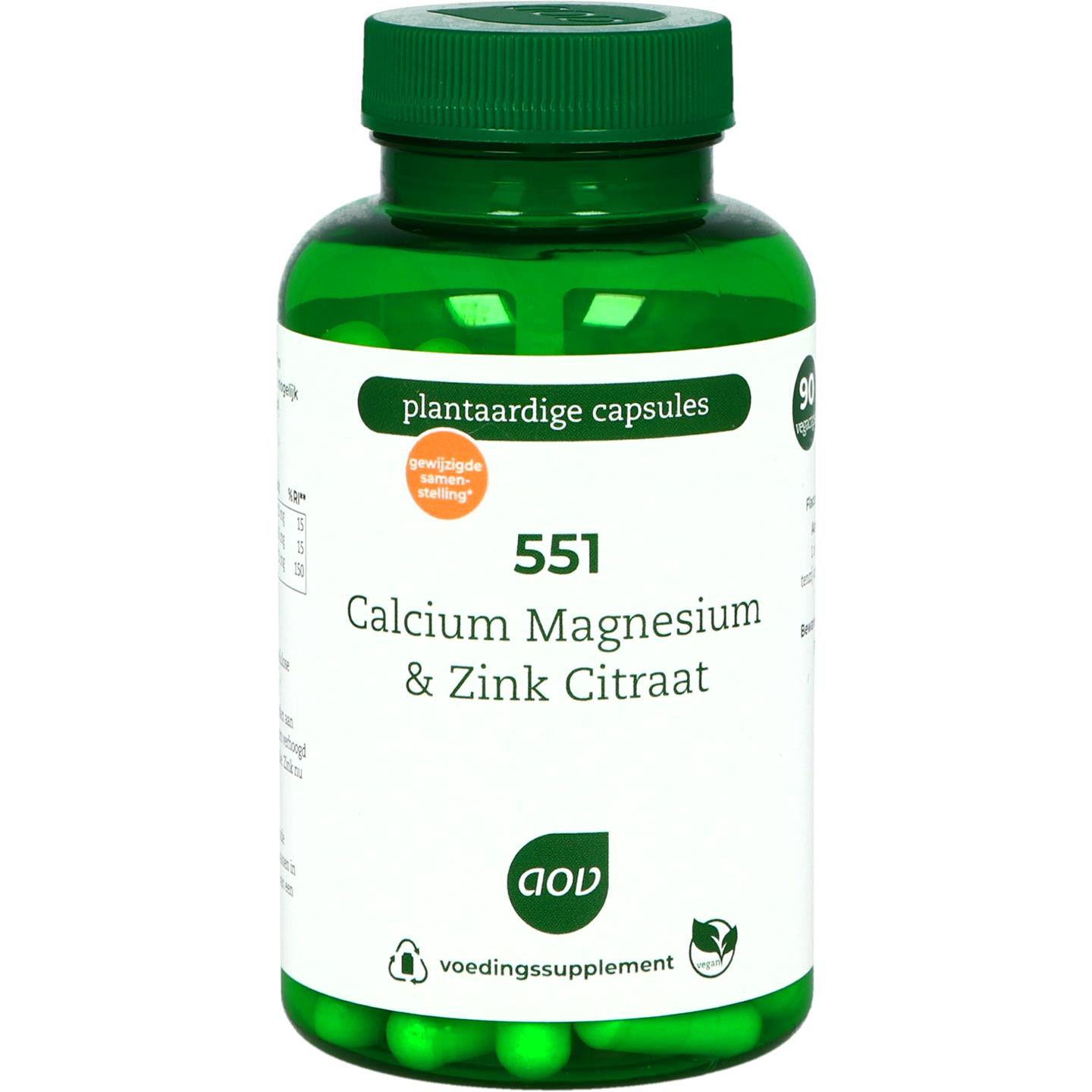 551 Calcium Magnesium & Zink Citraat